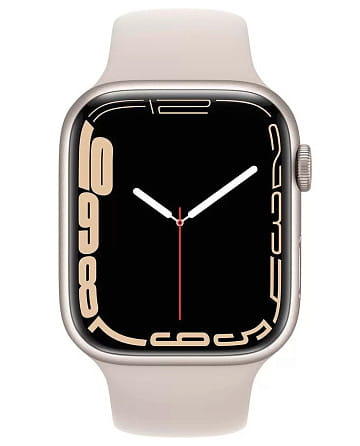 Apple Watch Series 7 41mm Aluminum Case with Sport Band MKN63